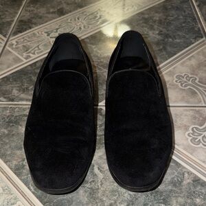 Alfani Men's Black Suede Loafers